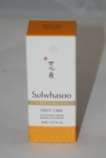 Suero activador Sulwhasoo Advanced First Care 8 ml | 0,27 fl oz antienvejecimiento nuevo en caja
