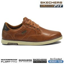 ZAPATOS DEPORTIVOS INTELIGENTES INFORMALES IMPERMEABLES DE ESPUMA VISCOELÁSTICA SKECHERS PARA HOMBRES ZAPATILLAS