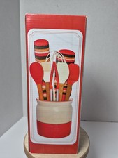 Juego de Utensilios de Cocina 9 PIEZAS Espuelas Herramientas de Cocina con Utensilios de Cocina de Cerámica O...