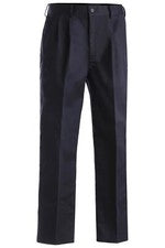PANTALONES DE VESTIR 100 % ALGODÓN azul marino estilo Edwards #2630 para hombre talla: 42 UR