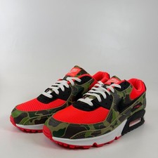 Nike Air Max 90 Reverse Duck Camo Infrarrojo Negro CW6024-600 Hombres 11.5 Zapatilla Deportiva