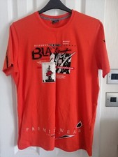 Camiseta Para Hombre Dinámica Naranja Talla XL Nueva Sin Etiquetas Estilo Jeans