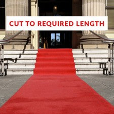 Alfombra Roja Hollywood Película Boda Fiesta Corredor Alfombra Duradera Antideslizante Evento Largo