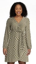 Mini vestido envolvente Time & Tru para mujer nuevo con etiquetas XXL (20)