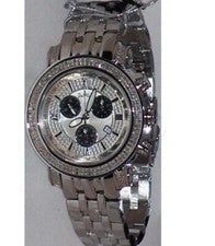 Nuevo Reloj Hombre Auténtico Joe Rodeo Tyler Jty5 Acero Inoxidable 2.00 ct.aprx. Diamante