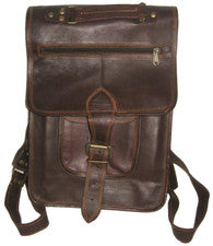 Mochila Unisex SATCHEL & FABLE Cuero Marrón Estilo De Colección Trabajo-Laptop Mochila Bolso
