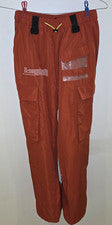 Pantalones cargo TAKA Original naranja brillante para hombre talla mediana nuevos con etiquetas Y2K