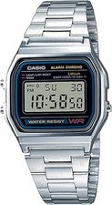 Reloj Para Hombre Casio Resistente Al Agua Acero Inoxidable Hora Mundial Oro De