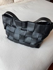 Bolso grande tejido St Agni - negro