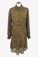 Second Female Damen Kleid Gr. 38 (M) Mehrfarbig NEU Kleid A-Linie Dress