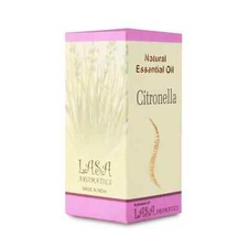 Aceite Perfume Esencial Natural Lasa Aromatics Citronela Fragancia Larga 10 ml