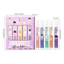 Women 5Pcs Fragrances Perfume Spray Fragrance Spray Easy To Carry Perfume Mist