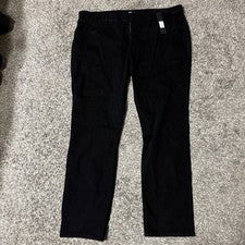 Hombre Moda Nova Mike Vaqueros Rectos Cónicos Negro Talla 42