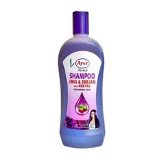 Champú herbal Ayur Amla, Shikakai & Retha para cabello sano y largo 1000 ml