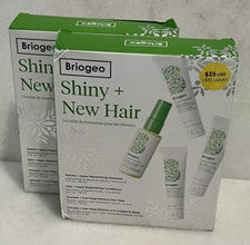 2 Briogeo Brillante + Nuevo Champú Acondicionador para Cabello Mascarilla y Juego de Spray Sin Enjuague