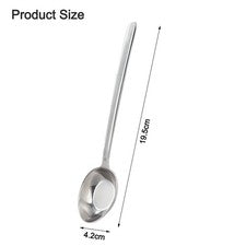 Cuchara Ergonómica Larga para Mango Acero Inoxidable para Diario
