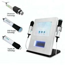 Máquina de belleza facial 3 en 1 burbuja de CO2 antiarrugas cuidado de la piel dispositivo de belleza Reino Unido