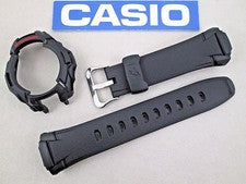 Casio G-Shock GW-500 GW-500A GW-530A correa de reloj de resina negra y bisel