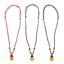 3 Pcs Perfume Necklace Pendant Fragrance Holder Essential Oil Creative Bottle