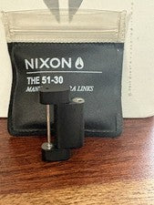 NIXON 51-30 Chrono A1389-3086-00 Negro Mate Extra Negro Eslabón