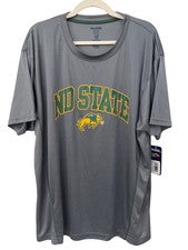 Camiseta Pro Edge NDSU Bison Performance Talla 2XL Cuello Redondo Manga Corta Deportiva NUEVA