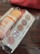 Ulta Beauty 2025 Colección 9 Piezas Sombra de Ojos Maquillaje Set Rosa Bolsa de Cosméticos Nuevo