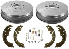 Rear Brake Drums Brake Shoes For 2005-2015 Toyota Tacoma 5 Lug Rear Wheel Drive