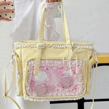 Bolso Itabag estilo japonés preppy para niñas Bolso de hombro Bolso mensajero Regalos