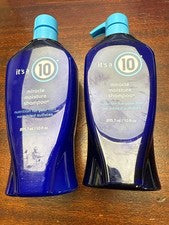 Es un champú hidratante milagroso 10 DOS BOTELLAS, 10 fl oz cada una TAMAÑO COMPLETO