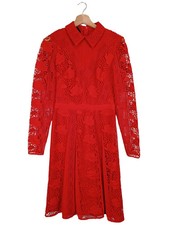 MADELEINE Spitzenkleid rot Gr. 34 Polyester Damen Party-Look