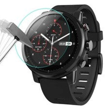 Película protectora de pantalla de vidrio templado para cara redonda de reloj inteligente 2.5D / TODOS LOS TAMAÑOS