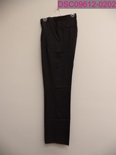 Pantalones plisados CINTAS Velocity para hombre estilo 113689 negros talla 34 sin dobladillo 37" inse