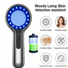 Analizador de piel Nueva lámpara de madera Analizador de aumento UV Máquina de prueba facial de piel