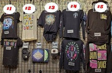 NUEVO LO ÚLTIMO Dance Gavin Dance 2026 Tour Merch Camiseta reimpresión