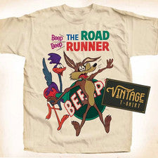Divertida Película Wile E Coyote y el Correcaminos S-4XL Camiseta Arena EG296