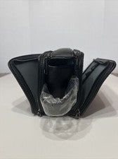 Bolso de cuero MLE de alta calidad para viajeros Bolsa negra