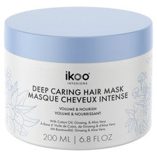 Mascarilla capilar Ikoo Deep Caring volumen y nutrición 6,8 oz - Oferta
