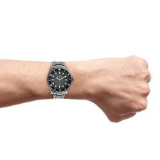 Oozoo Reloj Pulsera Hombre Relojes C11013 Análogo Acero Inoxidable Plata