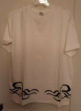 Camiseta Diseño Original, Pulpo, Blanco, Hombre XL, Envío Gratis