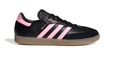 ZAPATOS DEPORTIVOS INFORMALES DE FÚTBOL PARA HOMBRE ADIDAS SAMBA MESSI NEGRO ROSA GOMA MIAMI