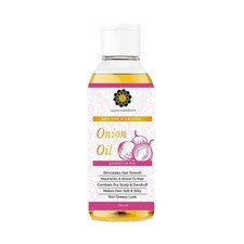 Aceite capilar AYURVEDASHREE con cebolla roja, semilla negra, 3,38 fl oz (paquete de 1)