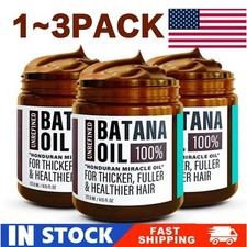 1 ~ 3PK Batana 100% ACEITE PURO, aceite de Batana puro sin refinar, cuidado y crecimiento natural del cabello