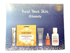 Cuidado de labios de la piel facial set de regalo de viaje de 5 piezas anti envejecimiento envejecimiento arrugas Burt's