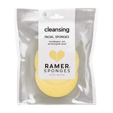 Esponja limpiadora facial Ramer (2 piezas): precisión pura para el cuidado di...
