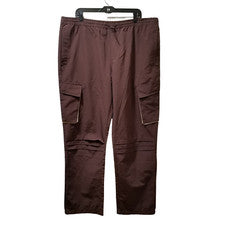 Pantalones cargo ajustados Forever 21 para hombre 2XL XXL marrón elástico cintura elástica 40x32