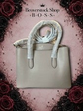 Cartera de cuero Saffiano gris Kate Spade New York nueva sin etiquetas - Estilo No. K5102