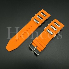 Correa de reloj de repuesto de goma para balas para Invicta Russian Diver 1959 ORG