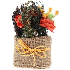 Flores simuladas decoración salón hogar plantas artificiales interior