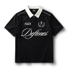 Camiseta de fútbol Deftones Goal x Los Jaguares grande negra 2026 metal nueva con etiquetas