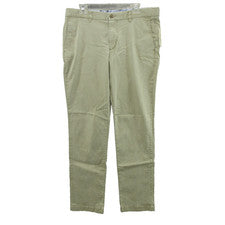Tommy Bahama Hombres Pantalones Talla 35 Ajustados Estilo Chino Mezcla Algodón Nuevo DEFECTO